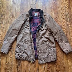 Lands' End Brown Utility Jacket